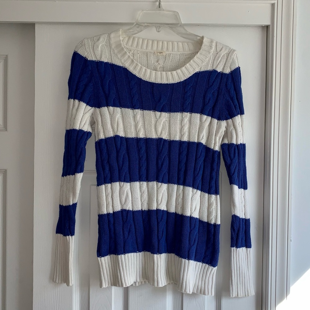 J. Crew Factory Cable Knit Sweater, Women’s Small